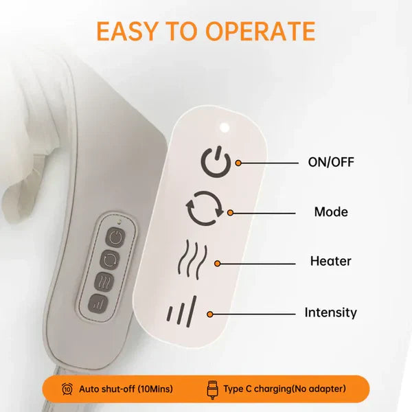 𝙑𝙚𝙧𝙞𝙘𝙘𝙤 𝙒𝙚𝙡𝙡𝙣𝙚𝙨𝙨™ Kneading Massager (Shoulder and Neck) – مدلك عجن للكتف والرقبة