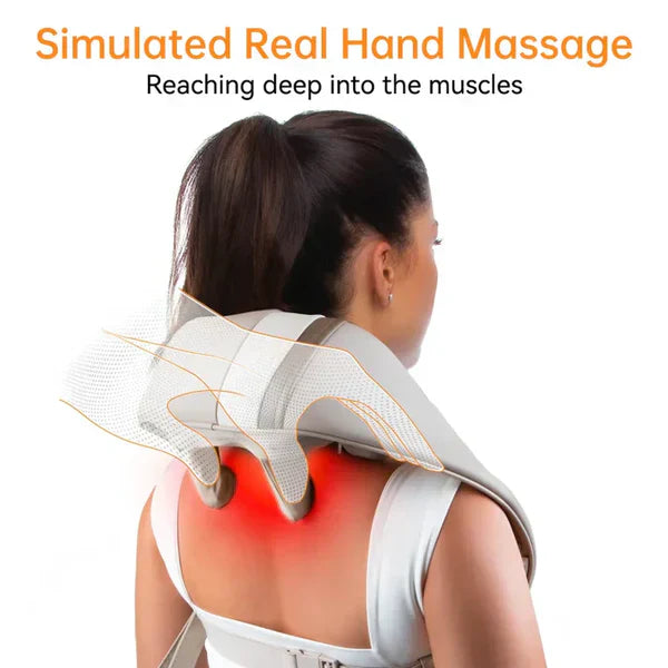 𝙑𝙚𝙧𝙞𝙘𝙘𝙤 𝙒𝙚𝙡𝙡𝙣𝙚𝙨𝙨™ Kneading Massager (Shoulder and Neck) – مدلك عجن للكتف والرقبة