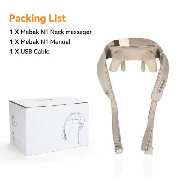 𝙑𝙚𝙧𝙞𝙘𝙘𝙤 𝙒𝙚𝙡𝙡𝙣𝙚𝙨𝙨™ Kneading Massager (Shoulder and Neck) – مدلك عجن للكتف والرقبة