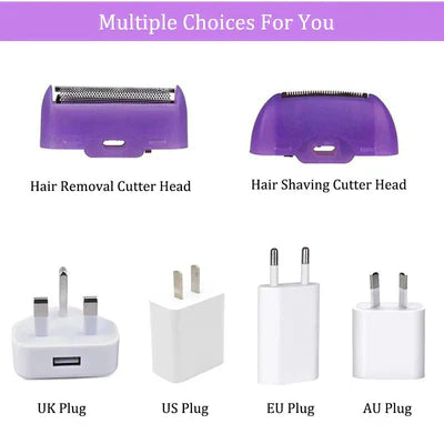 𝙑𝙚𝙧𝙞𝙘𝙘𝙤 𝙒𝙚𝙡𝙡𝙣𝙚𝙨𝙨™Purple Epilator – آلة إزالة الشعر البنفسجية
