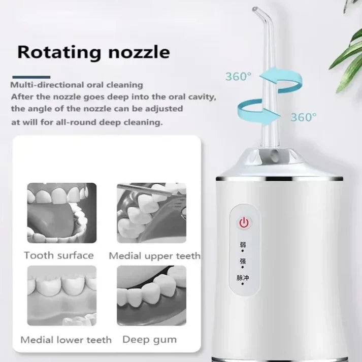 𝙑𝙚𝙧𝙞𝙘𝙘𝙤 𝙒𝙚𝙡𝙡𝙣𝙚𝙨𝙨™3 In 1 Oral Irrigatorجهاز ري الفم 3 في 1